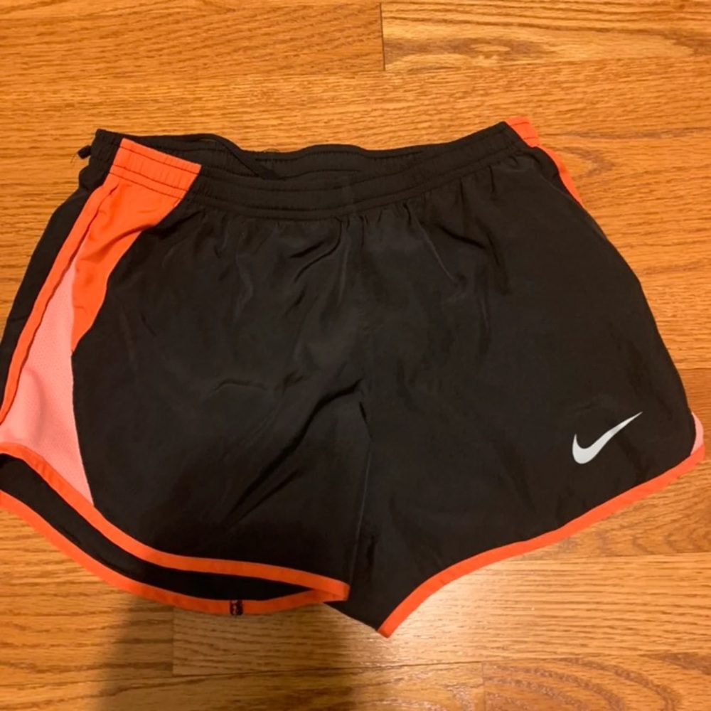 pink nike shorts